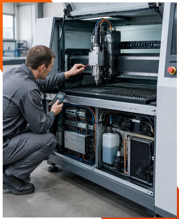 Ремонт лазерных станков с выездом в Воркуте