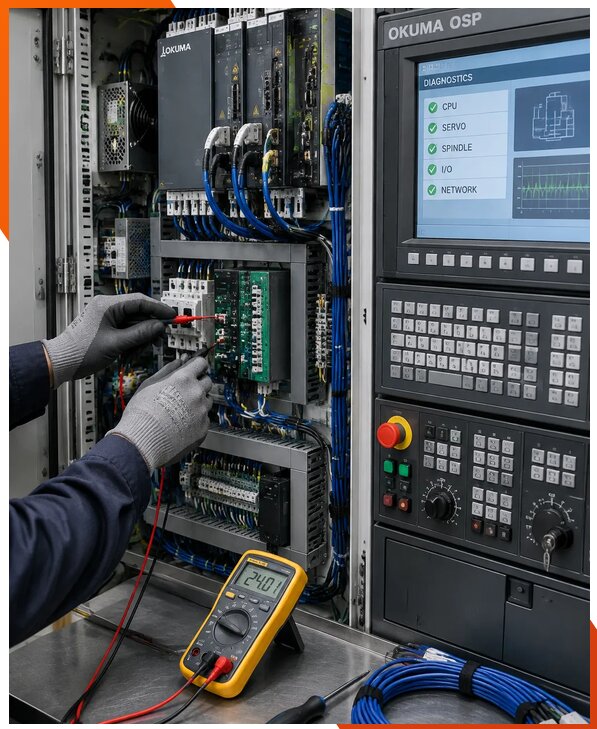 Ремонт систем ЧПУ Okuma OSP в Воркуте